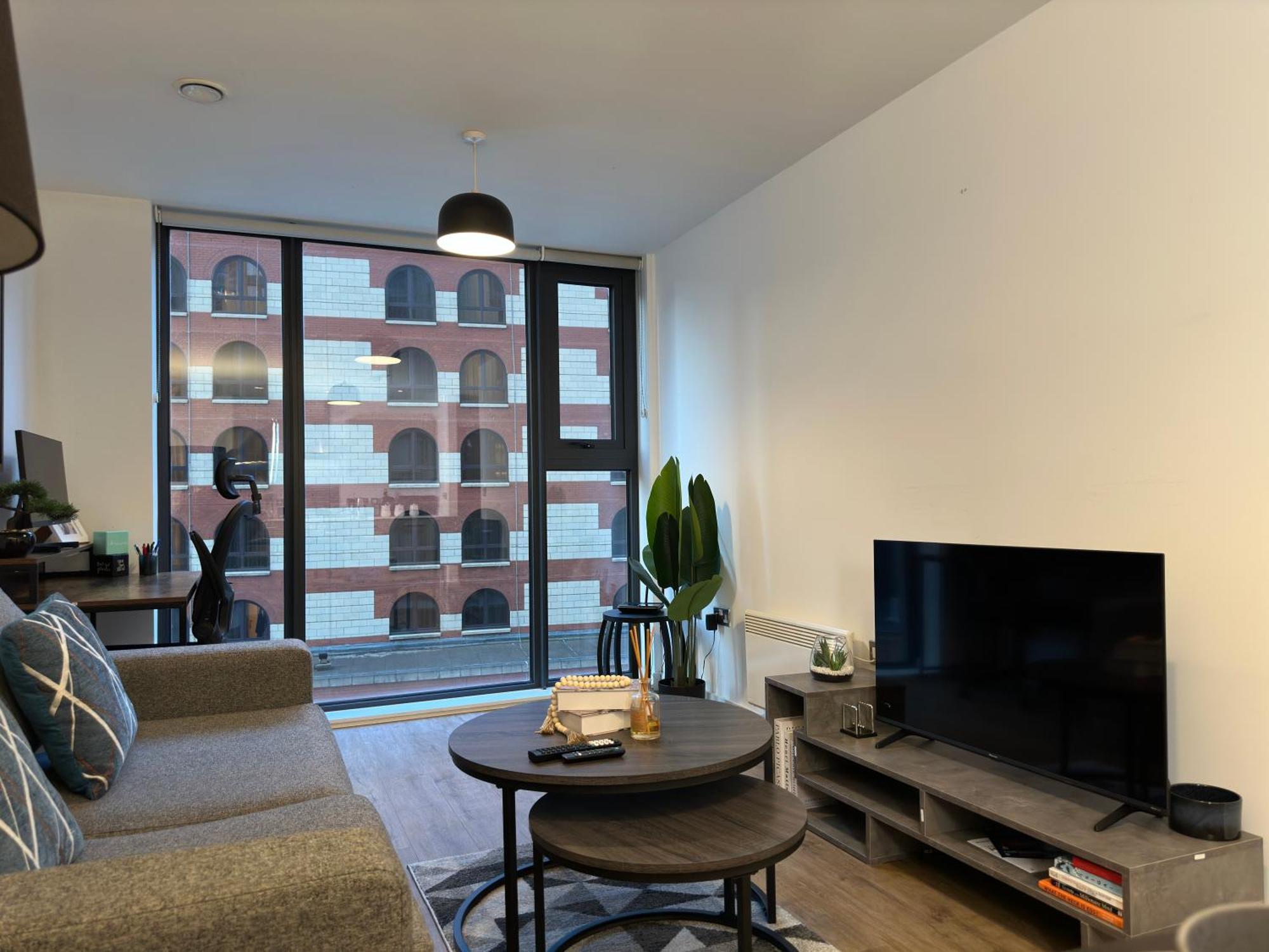 Cozy City Centre Apartment With Free Parking And Free Gym Birmingham Buitenkant foto